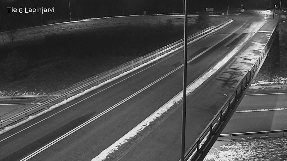 Lapinjarvi: Tie 6 - Ylikulkusilta