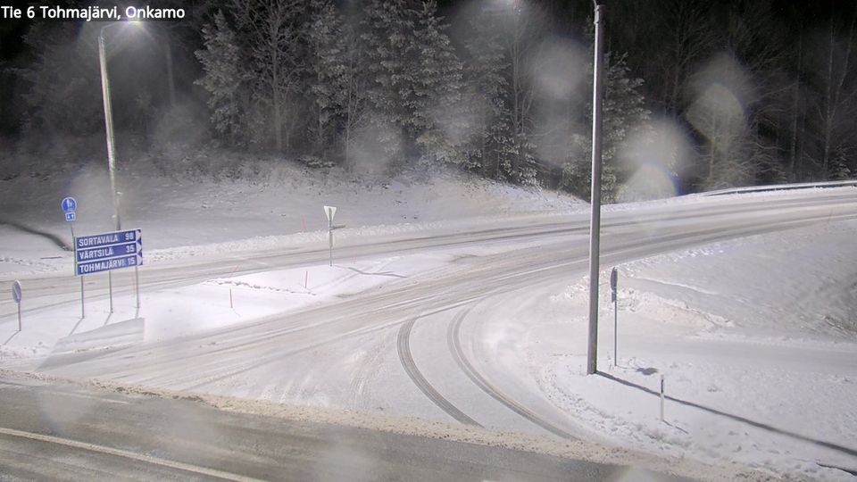 Tohmajarvi: Tie 6 - Onkamo - Tohmajärvelle