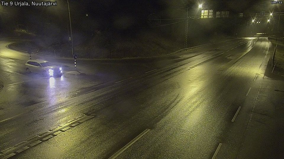 Urjala: Tie 9 - Nuutajärvi - Tampereelle