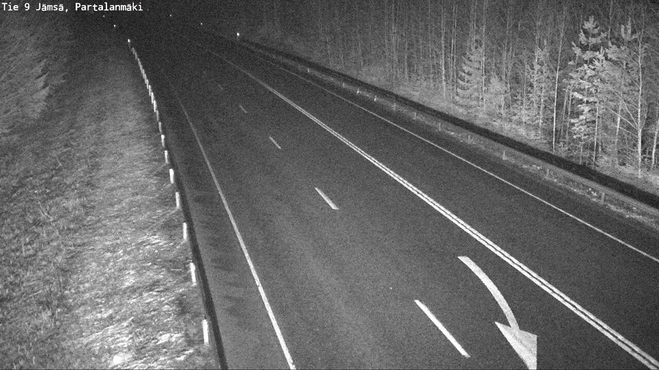 Jamsa: Tie 9 Jämsä, Partalanmäki - Jyväskylään