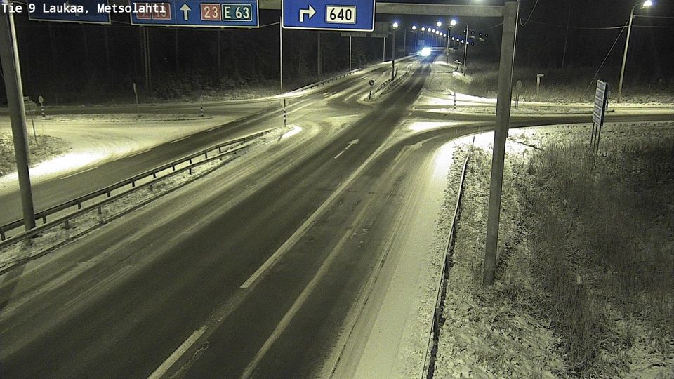 Laukaa: Tie 9 - Metsolahti - Jyväskylään