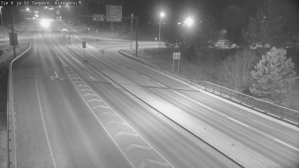 Tampere: Tie 12 - Alasjärvi - Tie 12 Tampereelle