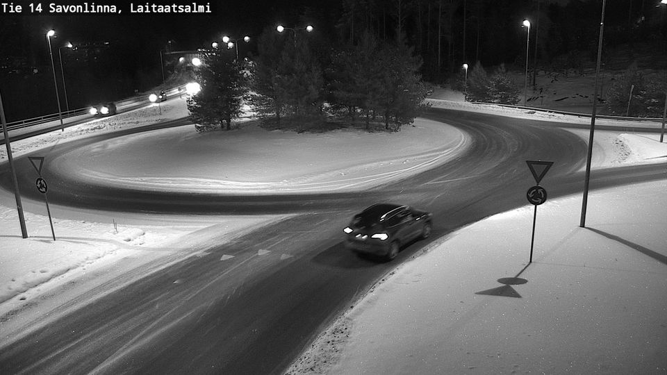 Savonlinna: Tie 14 - Laitaatsalmi - Savonlinnaan