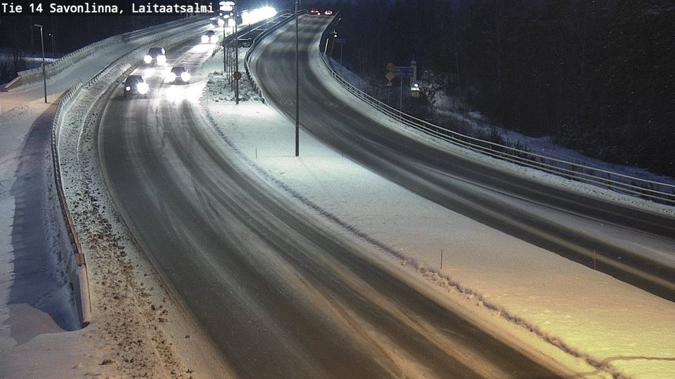 Savonlinna: Tie 14 - Laitaatsalmi - Juvalle