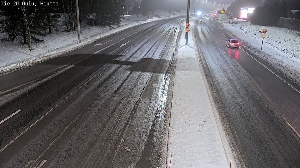 Oulu: Tie 20 - Hintta - Ouluun