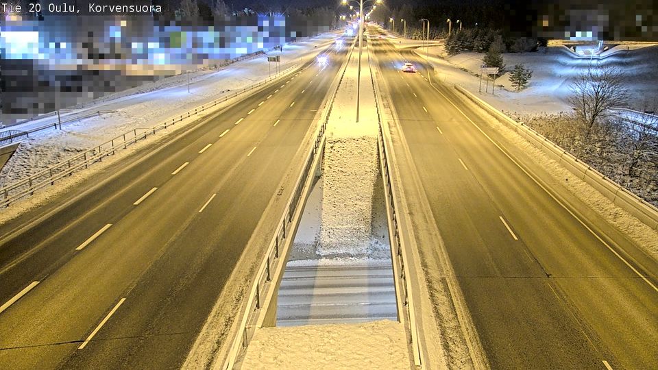 Oulu: Tie 20 Korvensuora - Kuusamoon