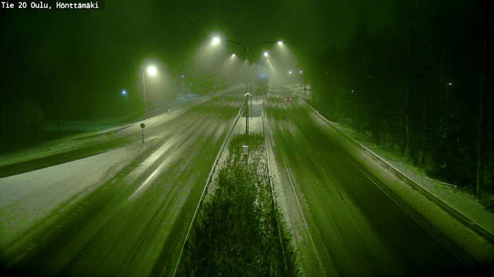 Oulu: Tie 20 - Hönttämäki - Kuusamoon