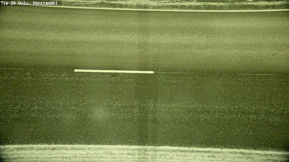 Oulu: Tie20 Hönttamaki - Tienpinta