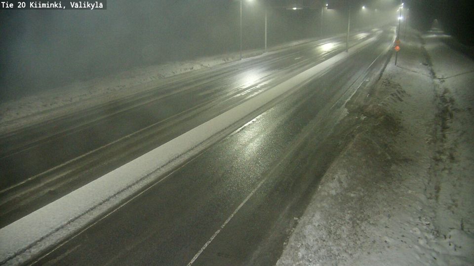 Oulu: Tie 20 Kiiminki, Välikylä - Kuusamoon