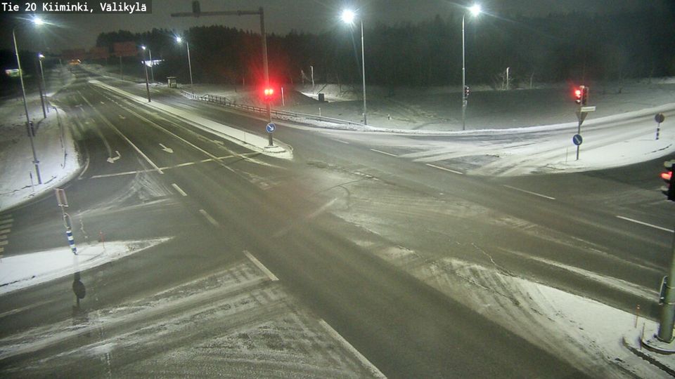 Oulu: Tie 20 Kiiminki, Välikylä - Ouluun