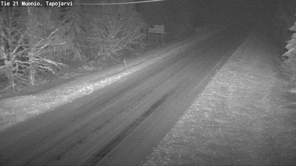 Muonio: Tie 21 - Tapojärvi - Tornioon