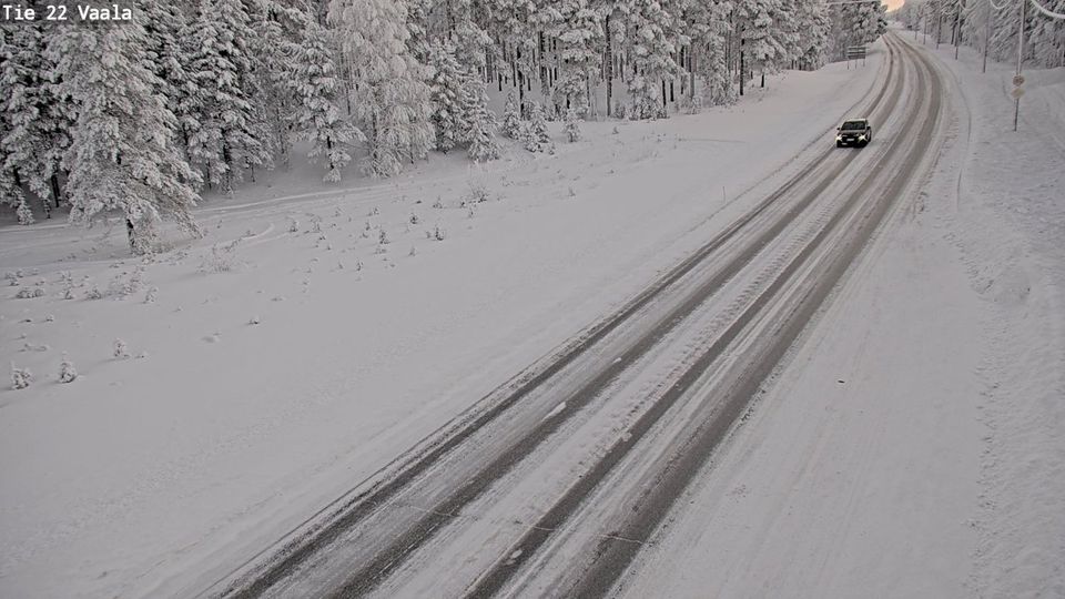 Vaala: Tie 22 - Kajaaniin