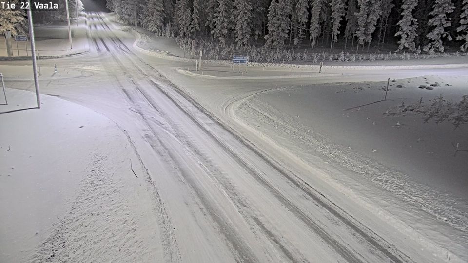 Vaala: Tie 22 - Ouluun