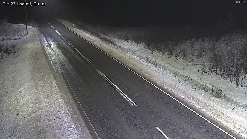 Iisalmi: Tie 27 - Runni - Iisalmeen