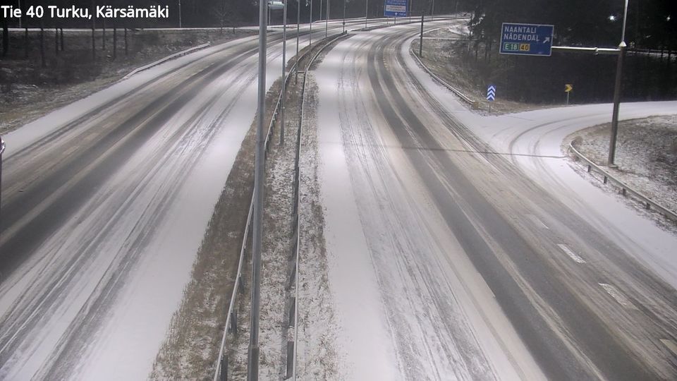 Turku: Tie 40 - Kärsämäki - Tie 9 Tampereelle