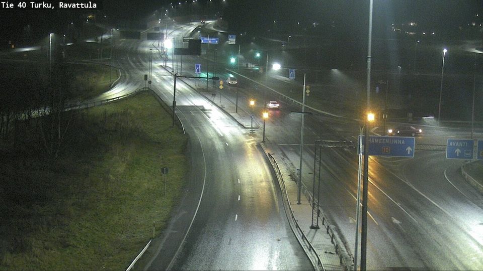 Kaarina: Tie 40 - Ravattula - Tie 10 Hämeenlinnaan