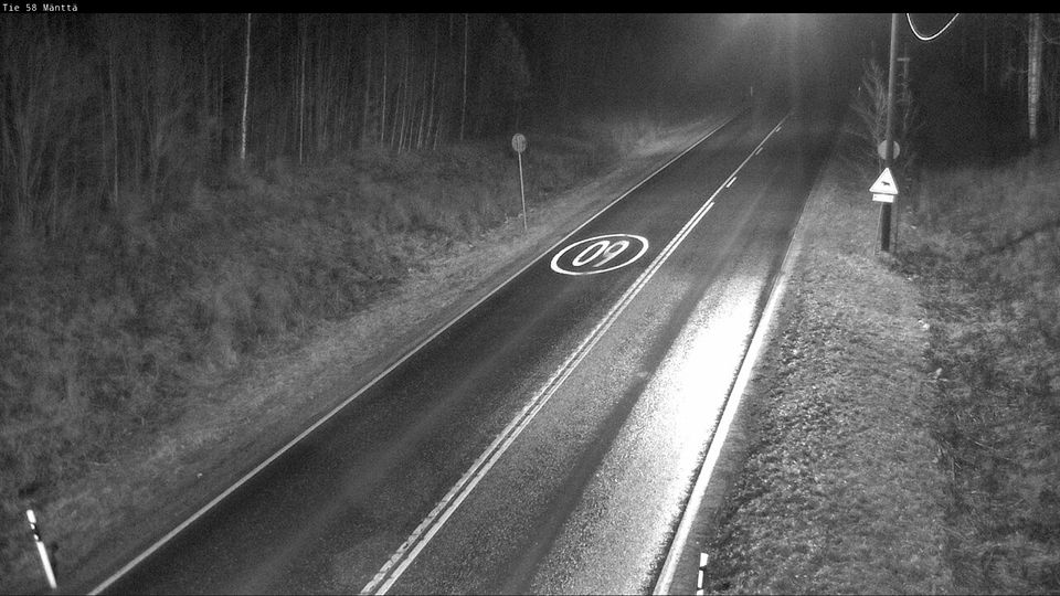 Mantta-Vilppula: Tie 58 Mänttä - Keuruulle