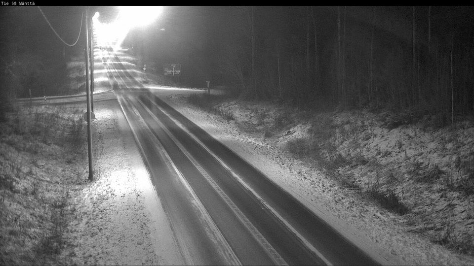 Mantta-Vilppula: Tie 58 Mänttä - Orivedelle