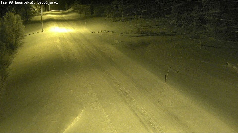 Enontekio: Tie 93 Enontekiö, Leppäjärvi - Kautokeinoon, Norjan rajalle