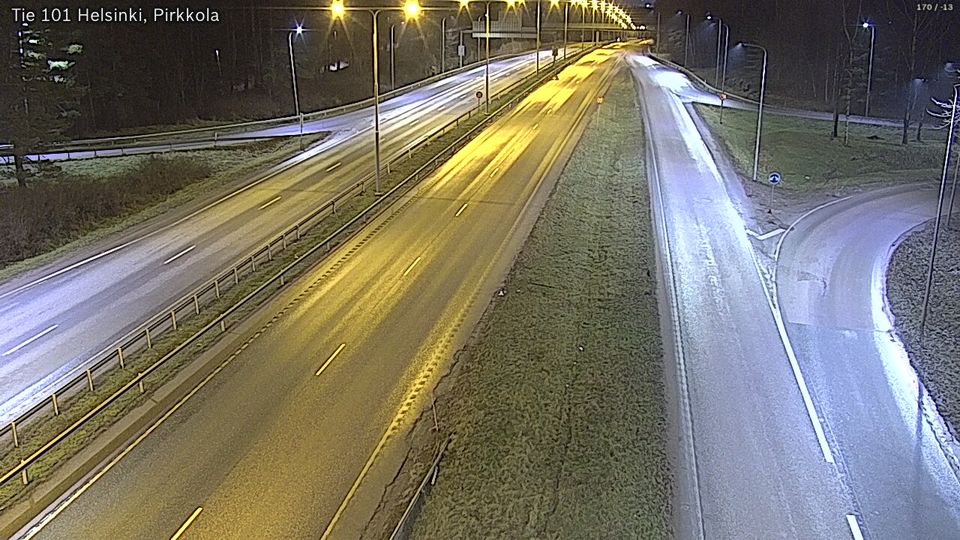 Helsinki: Tie 101 - Pirkkola - Tie 3 Helsinkiin