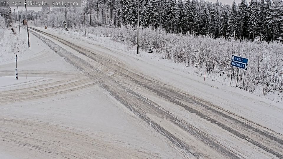 Raakkyla: Tie 482 Rääkkylä, Rasivaara - Kiteelle