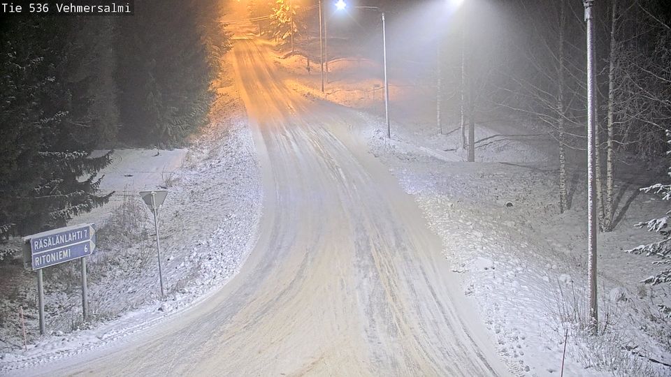 Kuopio: Tie 536 - Vehmersalmi - Tie 16401 Ritoniemeen