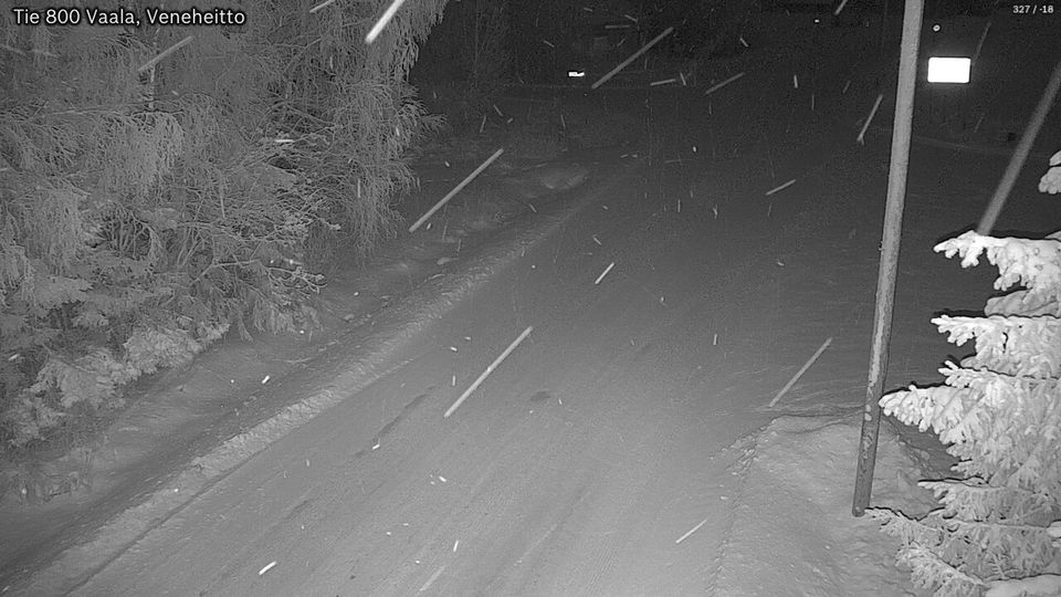 Vaala: Tie 800 - Veneheitto - Vaalaan