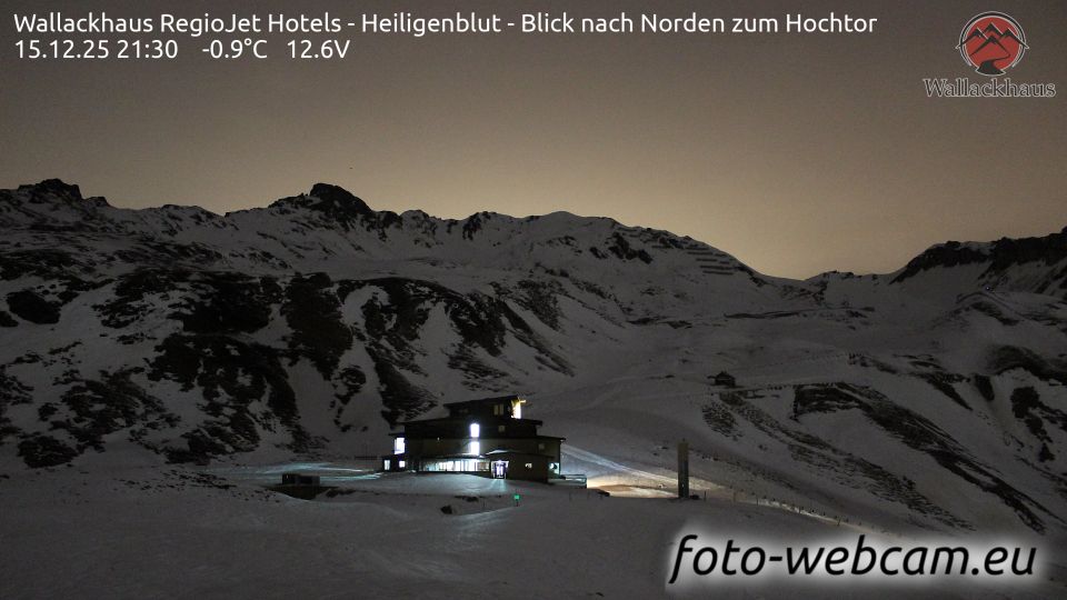 Heiligenblut am Grossglockner: Wallackhaus RegioJet Hotels - Heiligenblut - Blick nach Norden zum Hochtor