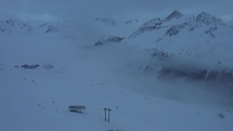 Davos: Platz - Jakobshorn, Blick Jatzhütte