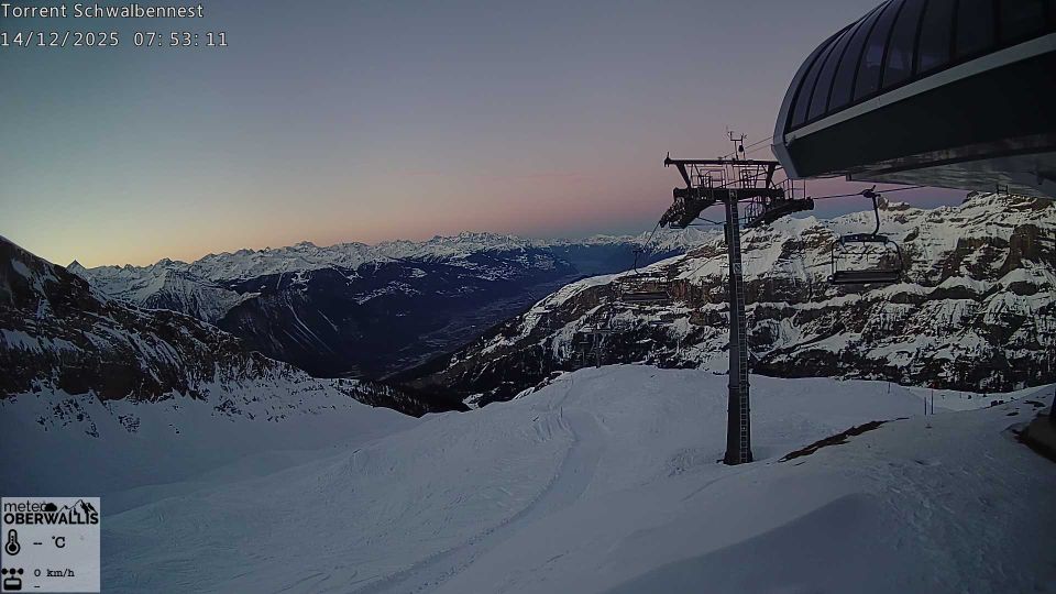 Leukerbad › South-east: Torrent Schwalbennest