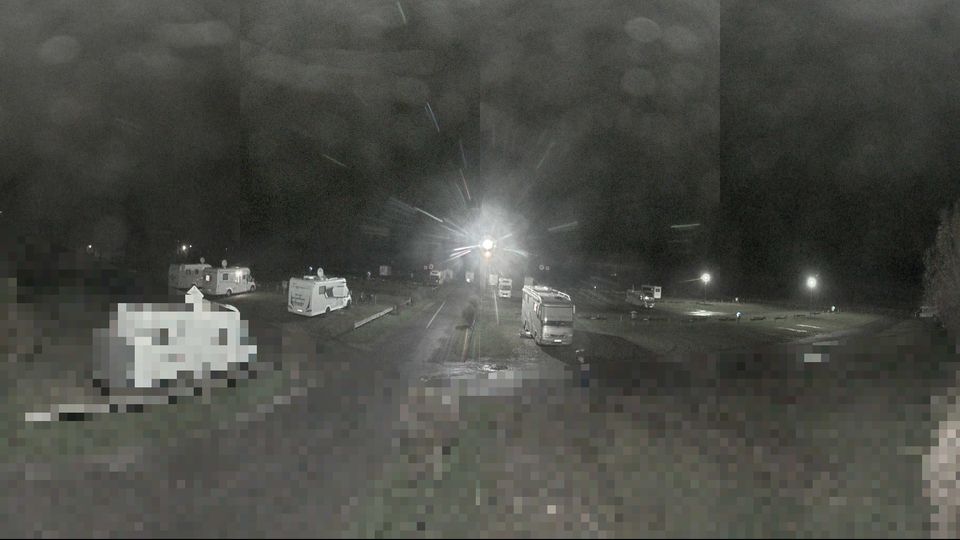 Busum: Schleswig-Holstein, Deutschland: Campingplatz