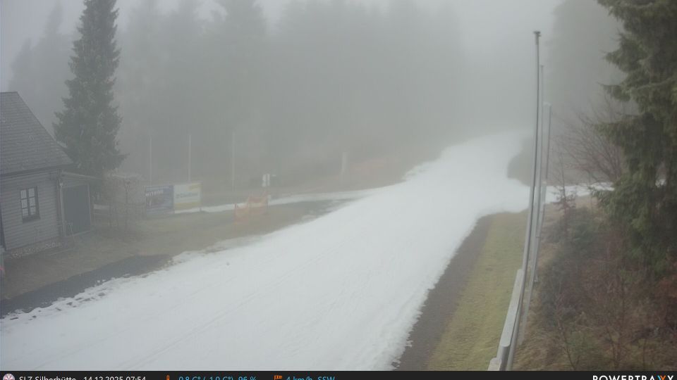 Barnau › North-east: Silberhütte - Bayern, Deutschland: Funktionsgebäude Langlaufzentrum