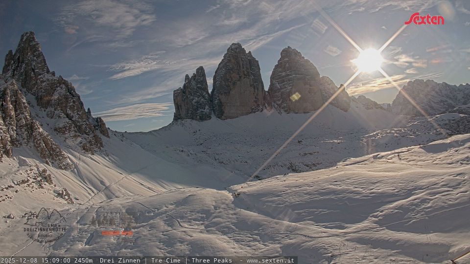 Toblach - Dobbiaco › South-west: Three peaks of Lavaredo