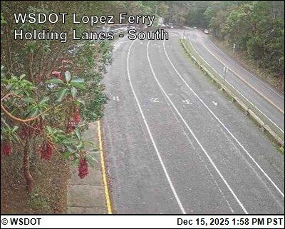 Friday Harbor › North: WSF Lopez Ferry Holding Looking South