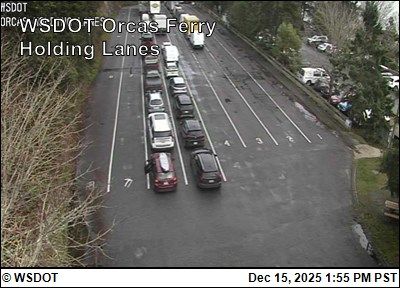 Friday Harbor › East: WSF Orcas Ferry Holding