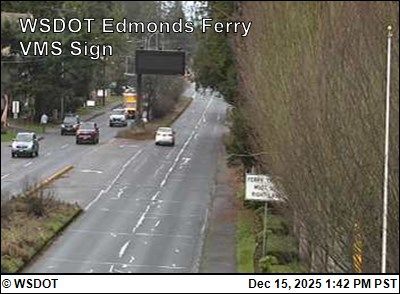 Woodway › West: WSF Edmonds VMS Sign