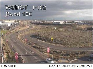 Tri-Cities: I-182 at MP 7.3: Road 100