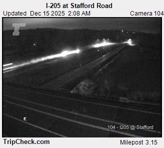 Rivergrove: I-205 at Stafford Road