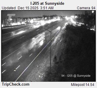 Sunnyside: I-205 at