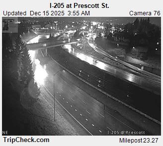 Maywood Park: I-205 at Prescott St