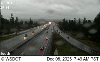 Ellsworth: I-205 at MP 27.4: SR-14 Interchange