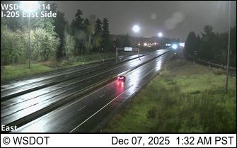 Ellsworth: SR 14 at MP 6: East of I-205