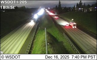 Burton: I-205 at MP 29.3: 18th St