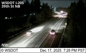 Burton: I-205 at MP 30.3: 39th St NB