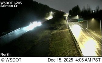 Battle Ground: I-205 at MP 36.1: Salmon Creek