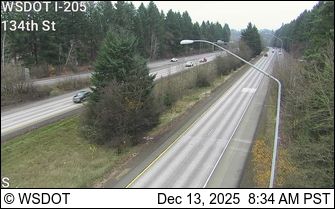 Battle Ground › South: I-205 at MP 36.8: 134th St