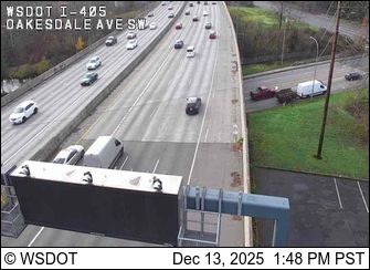 Renton: I-405 at MP 1.6: Oakesdale Ave