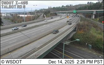 Renton: I-405 at MP 2.7: Talbot Rd S