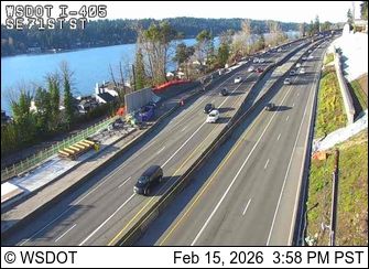 Bellevue: I-405 at MP 8: SE 71st St