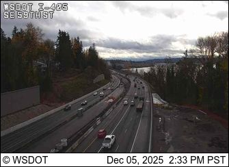 Hazelwood: I-405 at MP 8.8: SE 59th St